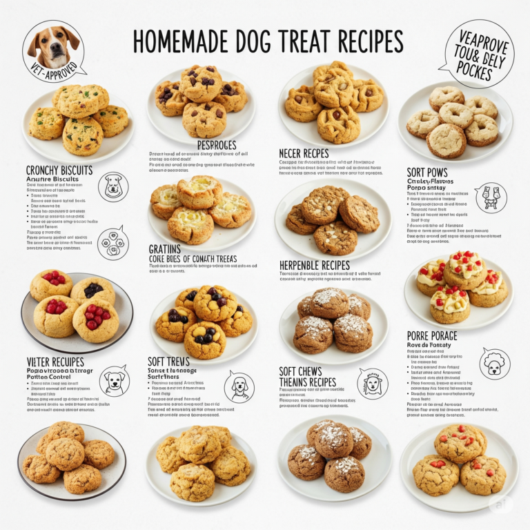 Homemade Dog Treats Recipes Vet Approved: Healthy Snacks Your Dog Will Love